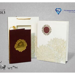 Elegant Floral Wedding Invitation Card